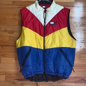 Vintage Tommy Hilfiger bubble vest XL